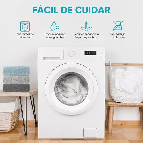 Kit Casa Shop con Toallas de Baño + Toallas de Rostro de Regalo