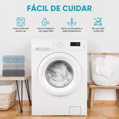 Kit Casa Shop con Toallas de Baño + Toallas de Rostro de Regalo