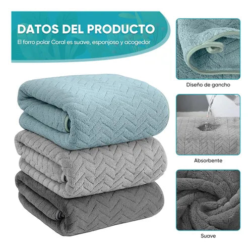 Kit Casa Shop con Toallas de Baño + Toallas de Rostro de Regalo